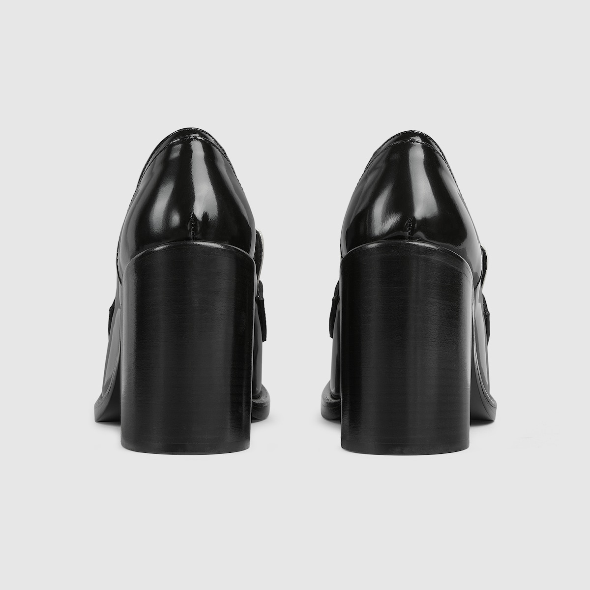 Gucci Women’s heeled loafer with Horsebit - Image 3